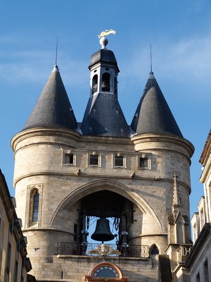 le léopard anglais la girouette de la Grosse cloche Bordeaux.JPG