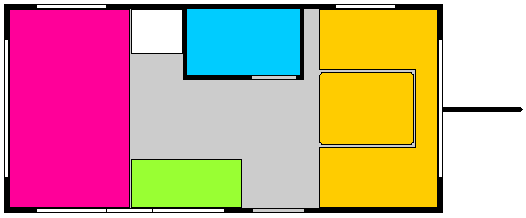 plan La Boh&egrave;me 440 LDD
